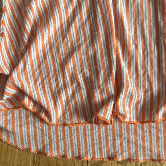 Striped Orange Tank Top - Picture 5 of 5
